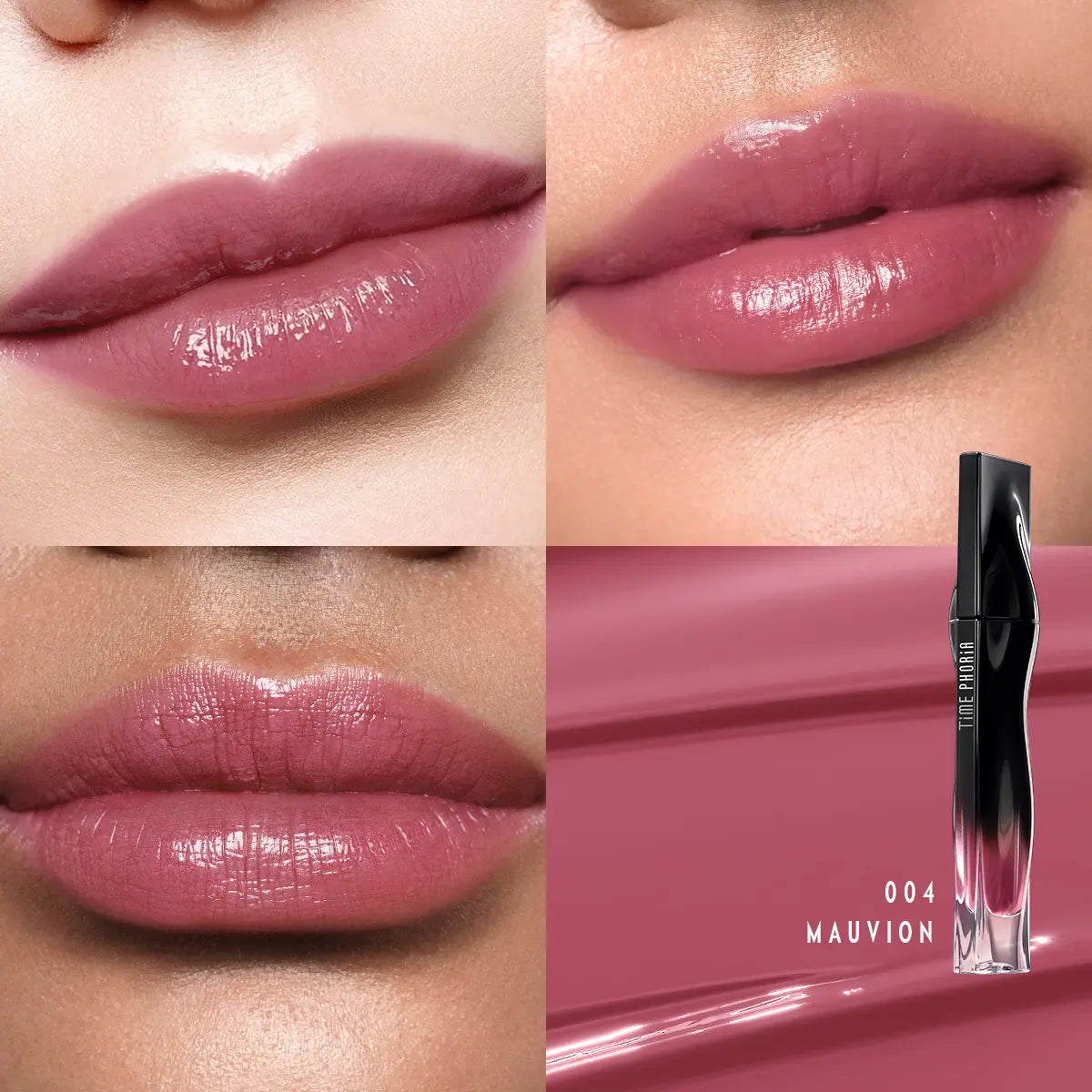 TIMEPHORIA Stellar Dust Lip Stain 5ML – High Coverage Glossy Lip Tint with Glassy Finish & 30% Moisture Essence | Long-Lasting Hydrating Lip Stain for Smooth, Flawless Makeup Look