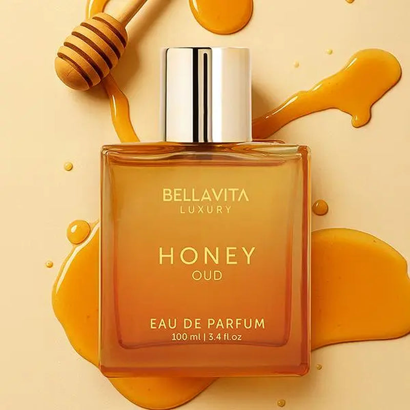 Luxury Oud & Honey Perfume – Elegant Long-Lasting Eau De Parfum for Unisex, 100ml