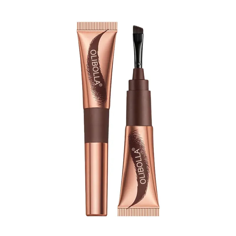OLIBOLLA Peel-Off Eyebrow Tint Gel – Professional Semi-Permanent Brow Tint for Naturally Defined Brows, Waterproof & Transfer-Resistant Formula with Up to 5-Day Long Wear