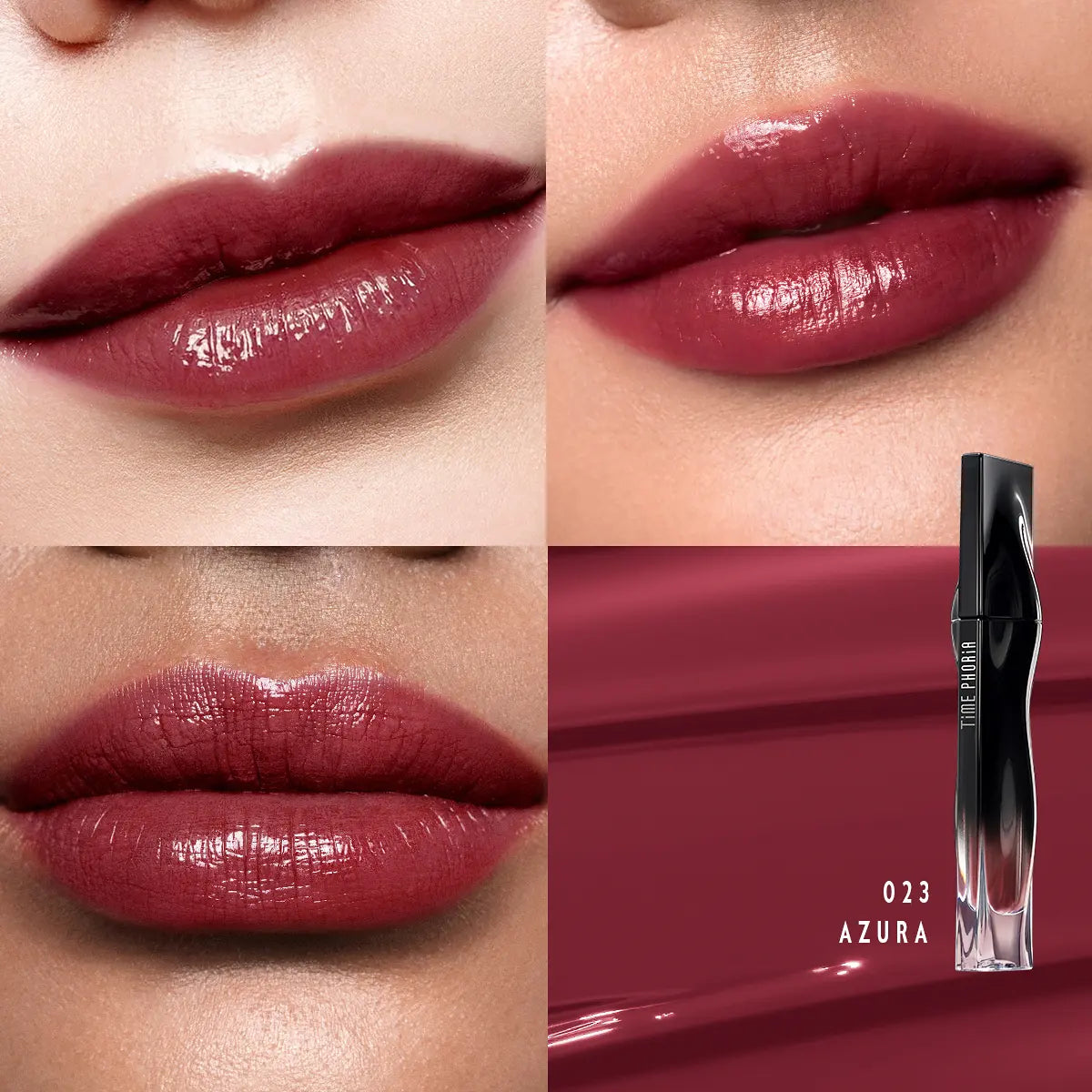 TIMEPHORIA Stellar Dust Lip Stain 5ML – High Coverage Glossy Lip Tint with Glassy Finish & 30% Moisture Essence | Long-Lasting Hydrating Lip Stain for Smooth, Flawless Makeup Look