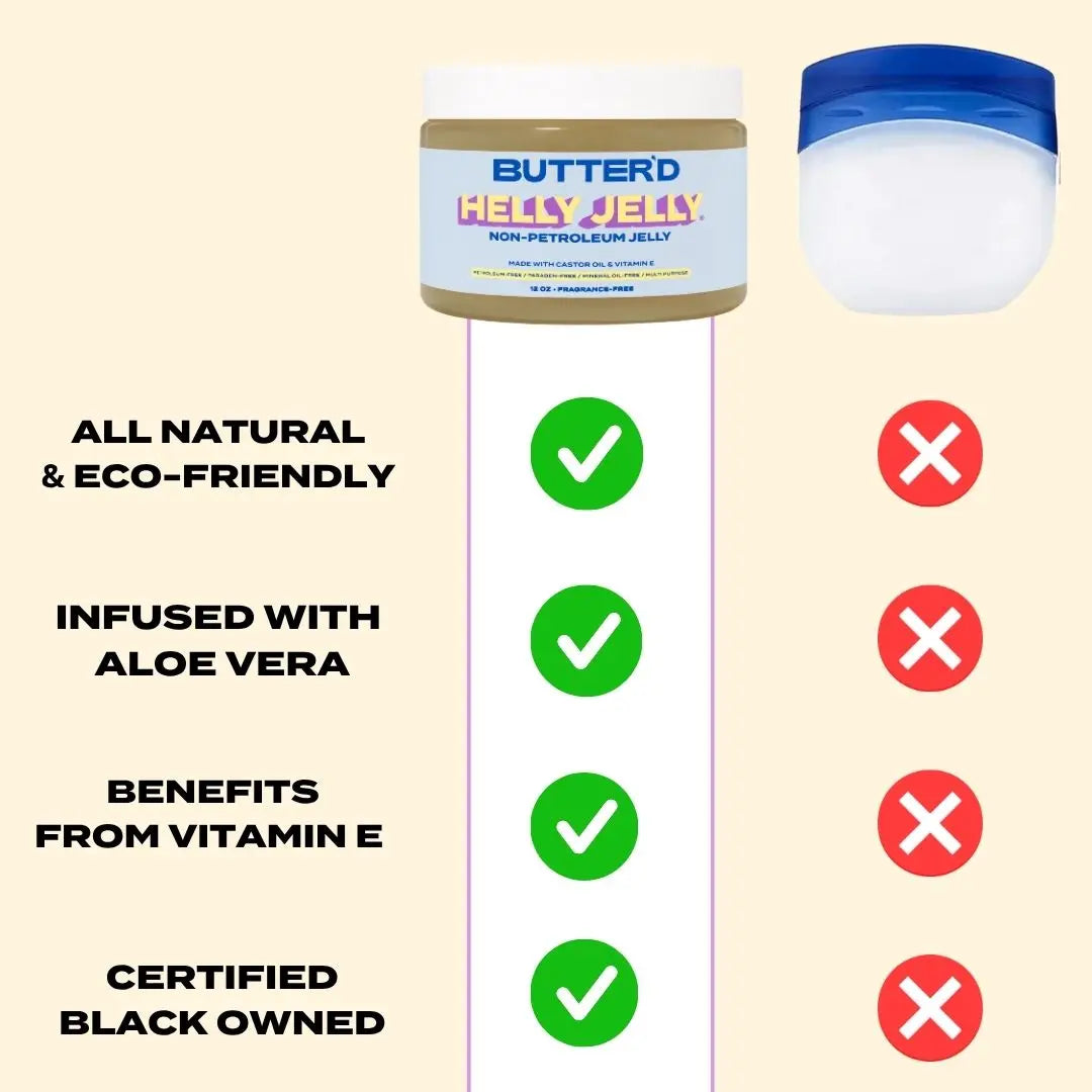 Helly Jelly Multi-Purpose Skin Jelly - Frangrance-Free, No Petroleum, Paraben-Free, Made with Aloe Vera, Moisturizer