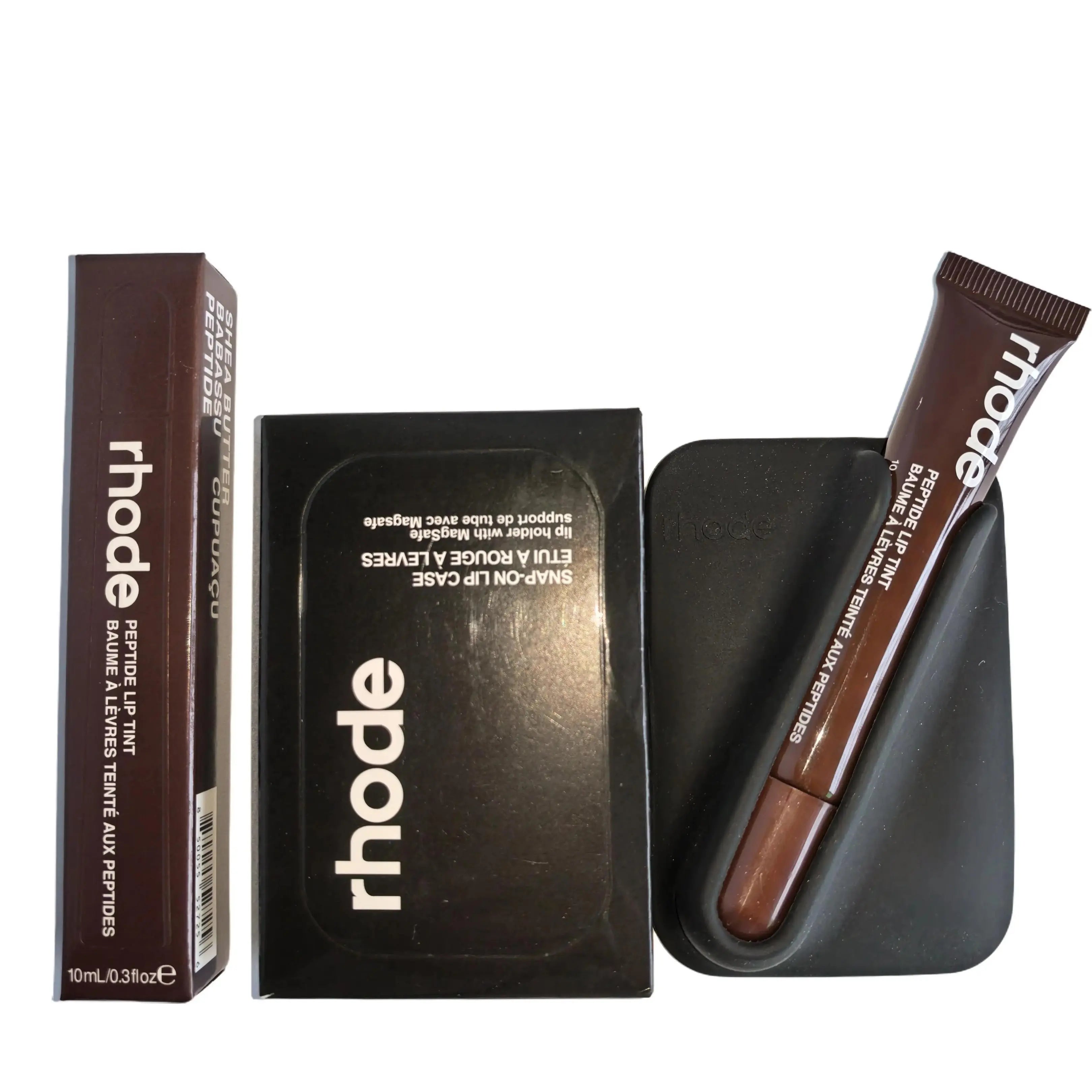 MagSafe Compatible Lip Gloss Holder Phone Case – Glossy Snap-On Cover for iPhone 17/16/15/14/13 Pro Max with Built-In Lip Gloss Storage