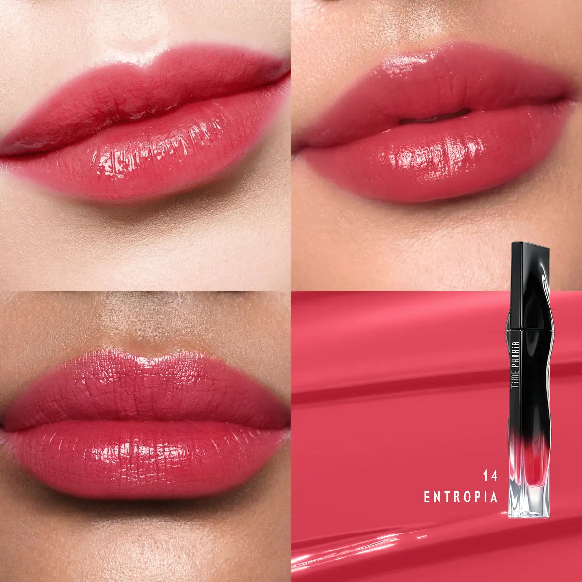 TIMEPHORIA Stellar Dust Lip Stain 5ML – High Coverage Glossy Lip Tint with Glassy Finish & 30% Moisture Essence | Long-Lasting Hydrating Lip Stain for Smooth, Flawless Makeup Look