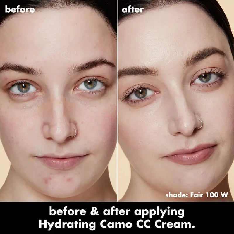 E.L.F. Camo Hydrating CC Cream SPF 30 – Full Coverage Colour Correcting Foundation with Dewy Finish, Vegan & Cruelty-Free Makeup, Lightweight Hydrating Face Cream 30ml