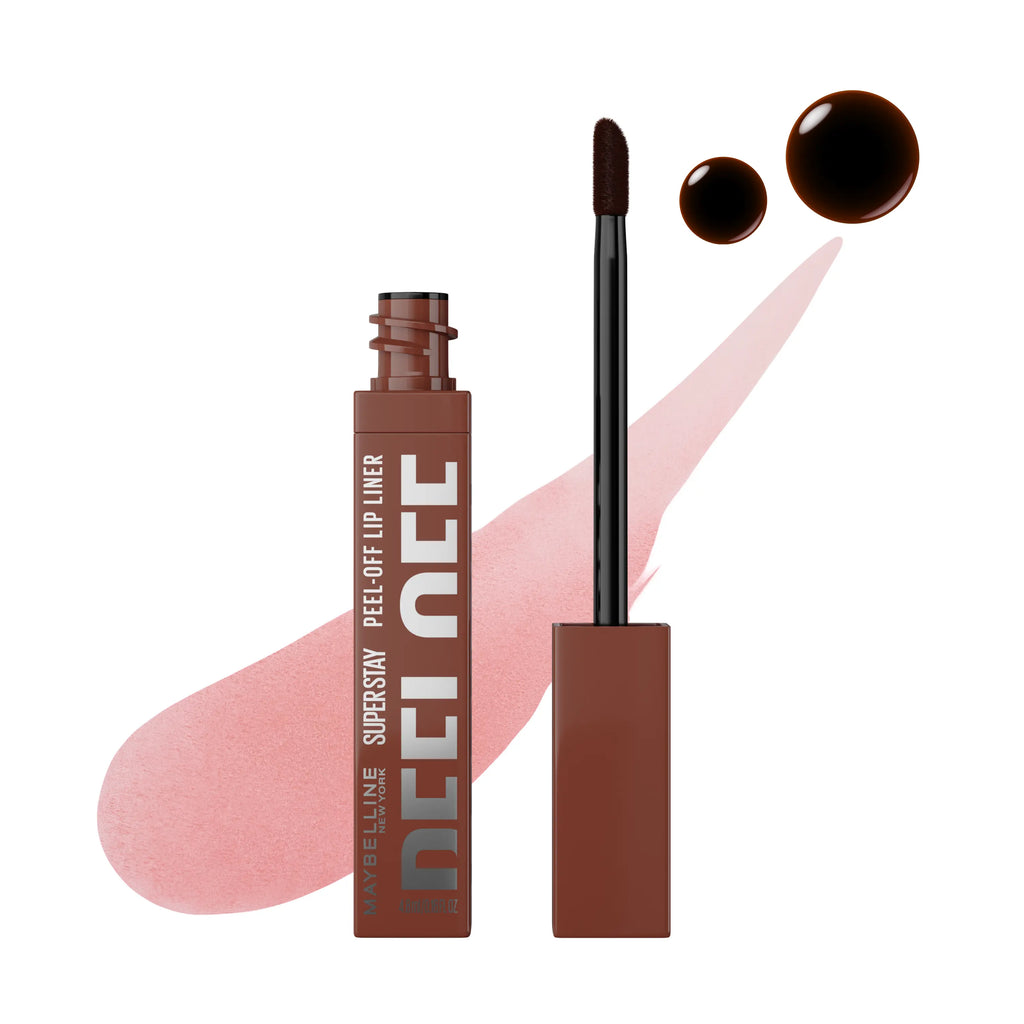Maybelline New York Peel Off Lip Liner Stain – 24H Long-Lasting Tattoo-Like Lip Color | Smudge-Proof Transfer-Resistant Peel-Off Lip Tint