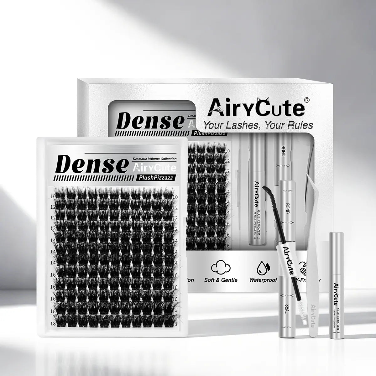 Airycute LIVE Exclusive Cluster Lashes – Viral DIY Lash Extensions with Best-Selling Styles Bubble, Elara, Brown Flaunt, Velure, Downy & Viva | Limited-Time Low Prices