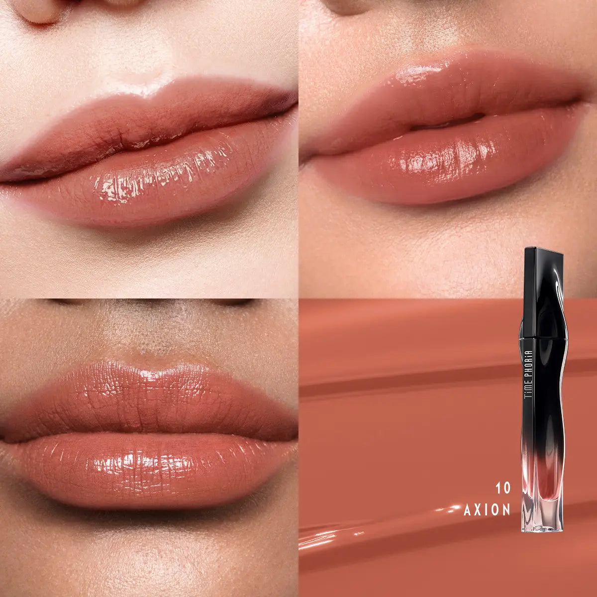 TIMEPHORIA Stellar Dust Lip Stain 5ML – High Coverage Glossy Lip Tint with Glassy Finish & 30% Moisture Essence | Long-Lasting Hydrating Lip Stain for Smooth, Flawless Makeup Look