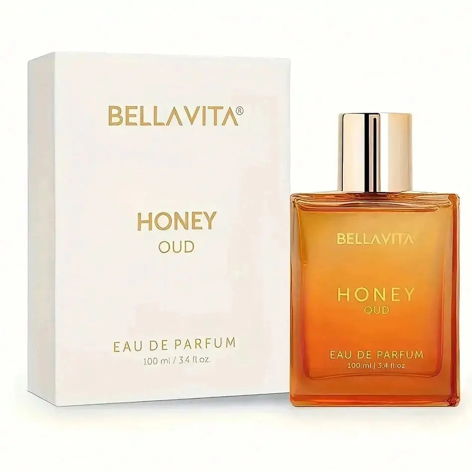 Luxury Oud & Honey Perfume – Elegant Long-Lasting Eau De Parfum for Unisex, 100ml
