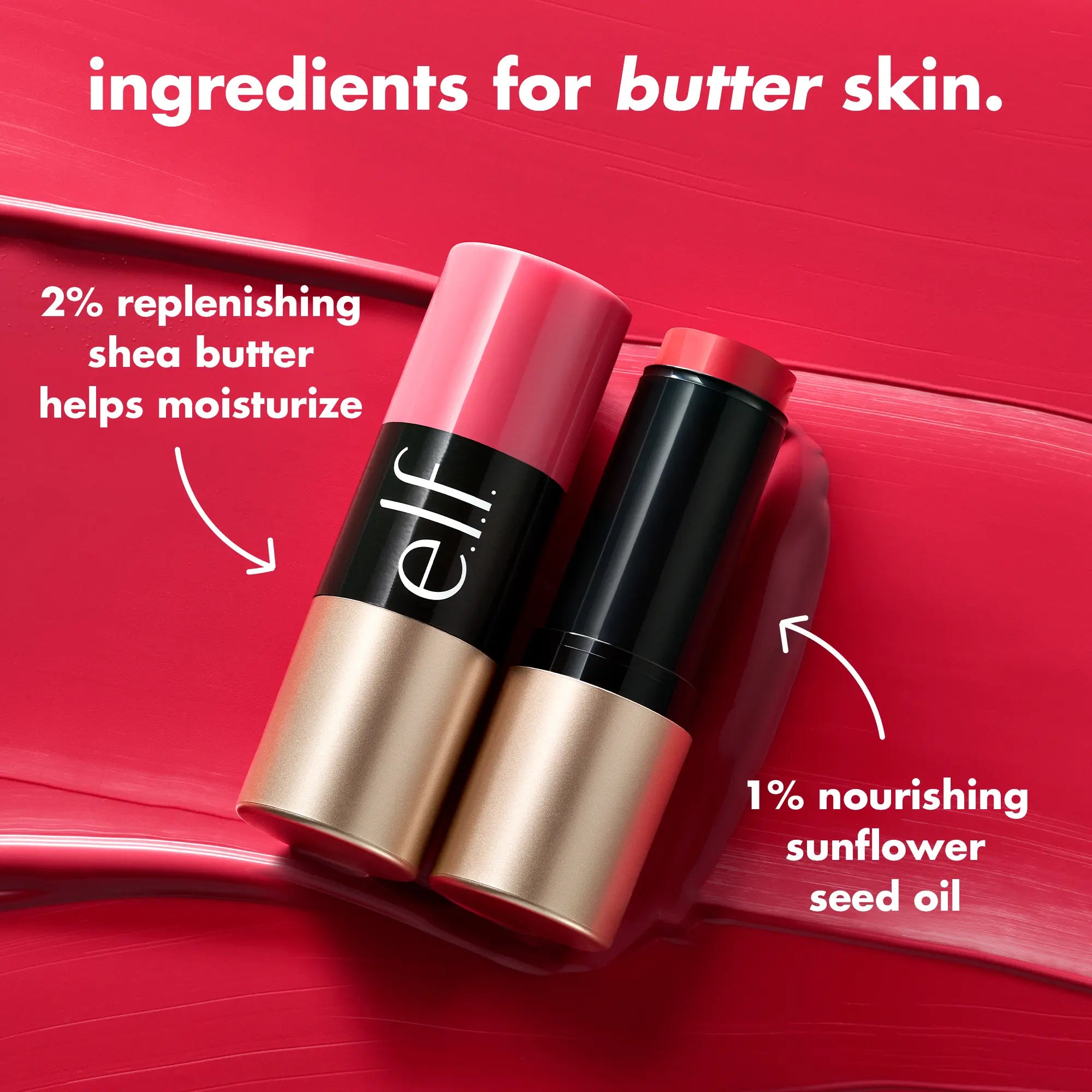 E.L.F Soft Glam Cream Blush – Lightweight Buildable Cream Blush Makeup for a Natural Dewy Flush & Long-Lasting Radiant Finish
