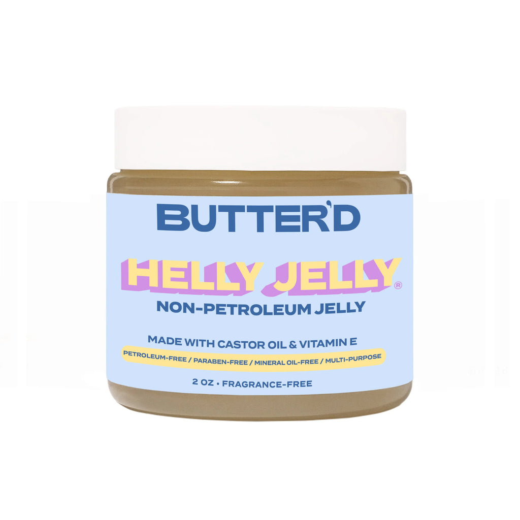 Helly Jelly Multi-Purpose Skin Jelly - Frangrance-Free, No Petroleum, Paraben-Free, Made with Aloe Vera, Moisturizer