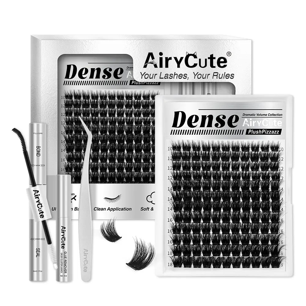 Airycute LIVE Exclusive Cluster Lashes – Viral DIY Lash Extensions with Best-Selling Styles Bubble, Elara, Brown Flaunt, Velure, Downy & Viva | Limited-Time Low Prices