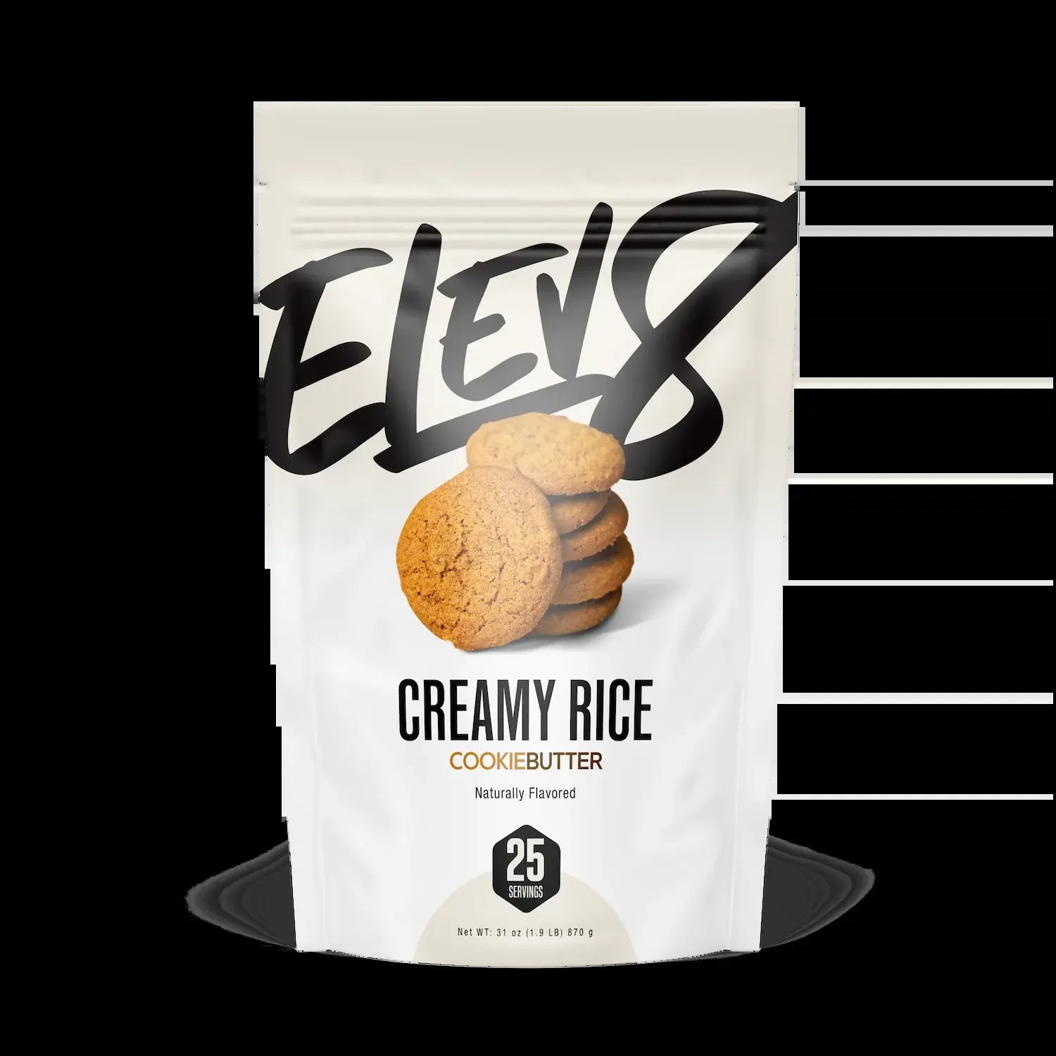 Elev8 Creamy Rice Hot Cereal – Smooth Cream of Rice Breakfast with 25 Servings