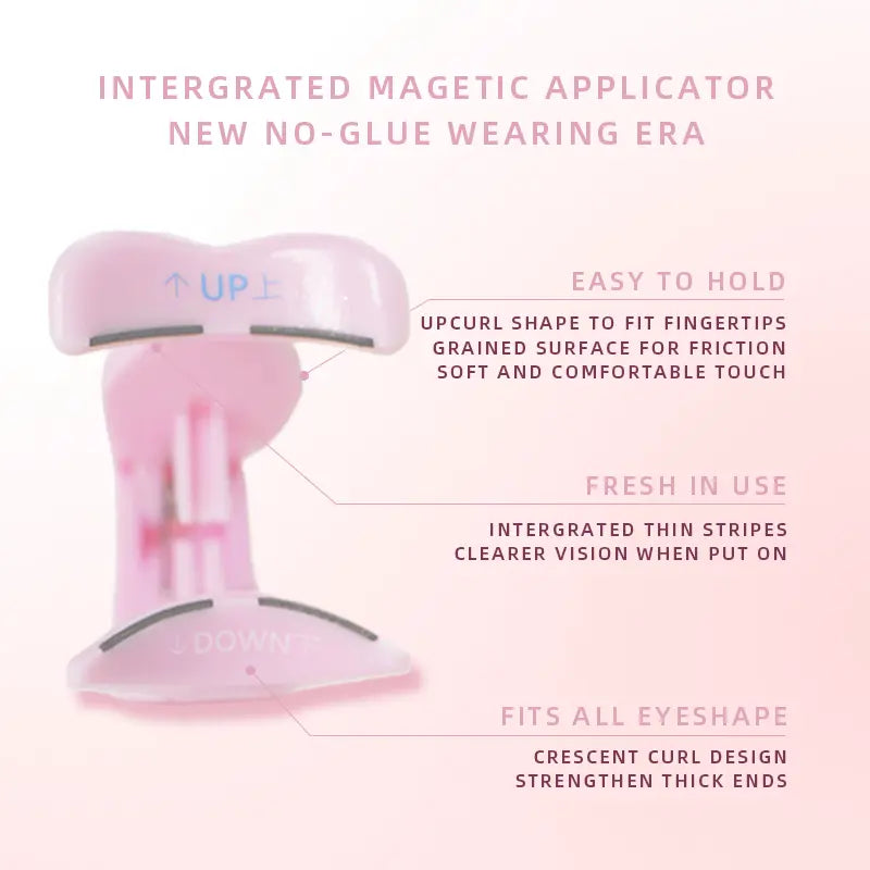 MAYSEEN Luxury Magnetic Eyelashes Kit – Premium Reusable Glue-Free Magnetic Lashes with Applicator | Waterproof, Lightweight & Natural Wispy False Eyelashes with Eyelash Curler & Lash Setting Liquid