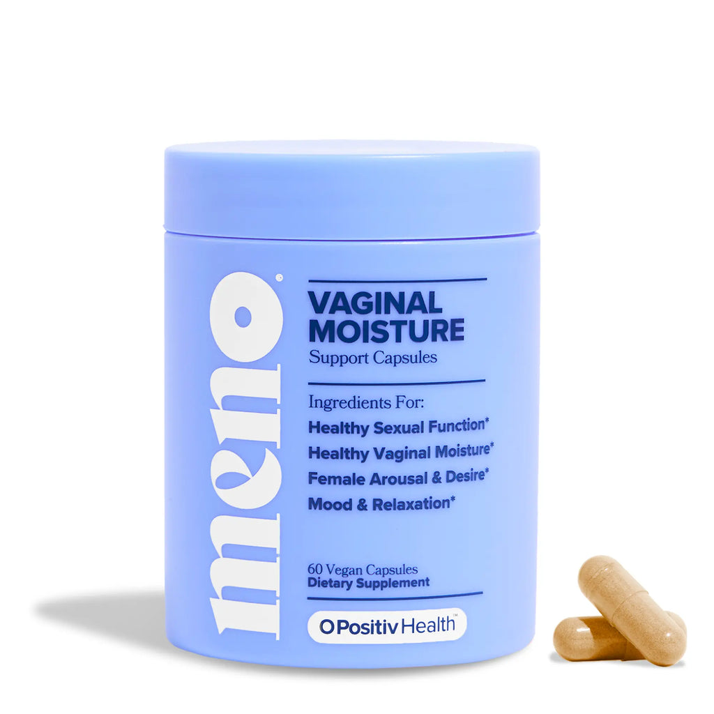 MENO Vaginal Moisture Support Capsules – Women’s Intimate Wellness Supplement, 2-Pack