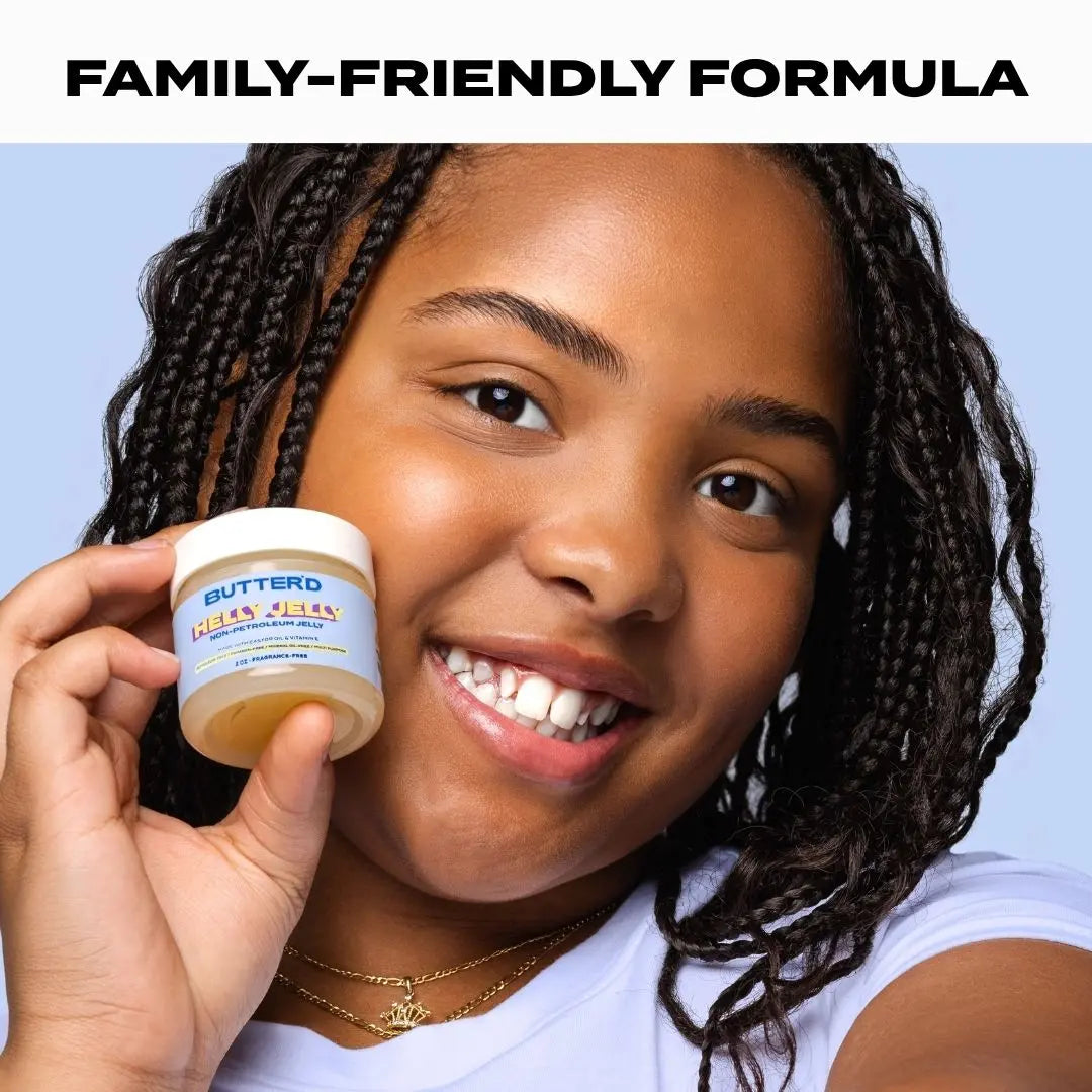 Helly Jelly Multi-Purpose Skin Jelly - Frangrance-Free, No Petroleum, Paraben-Free, Made with Aloe Vera, Moisturizer
