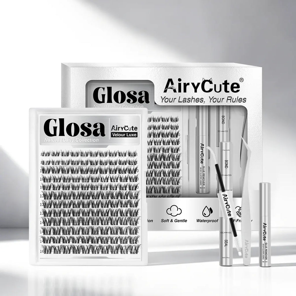 Airycute LIVE Exclusive Cluster Lashes – Viral DIY Lash Extensions with Best-Selling Styles Bubble, Elara, Brown Flaunt, Velure, Downy & Viva | Limited-Time Low Prices