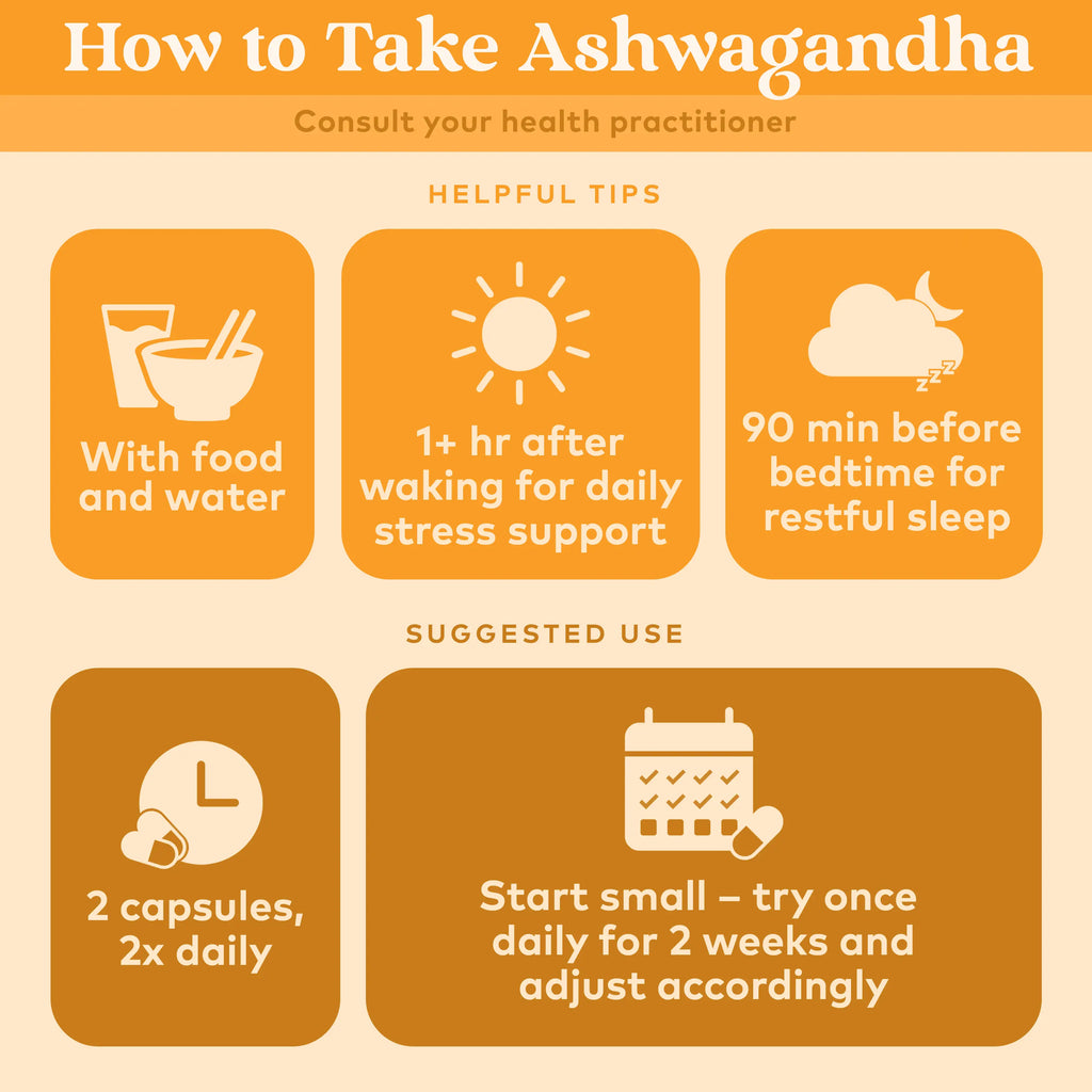 Herbal Ashwagandha Supplement – Healthy Stress Response & Daily Balance Formula