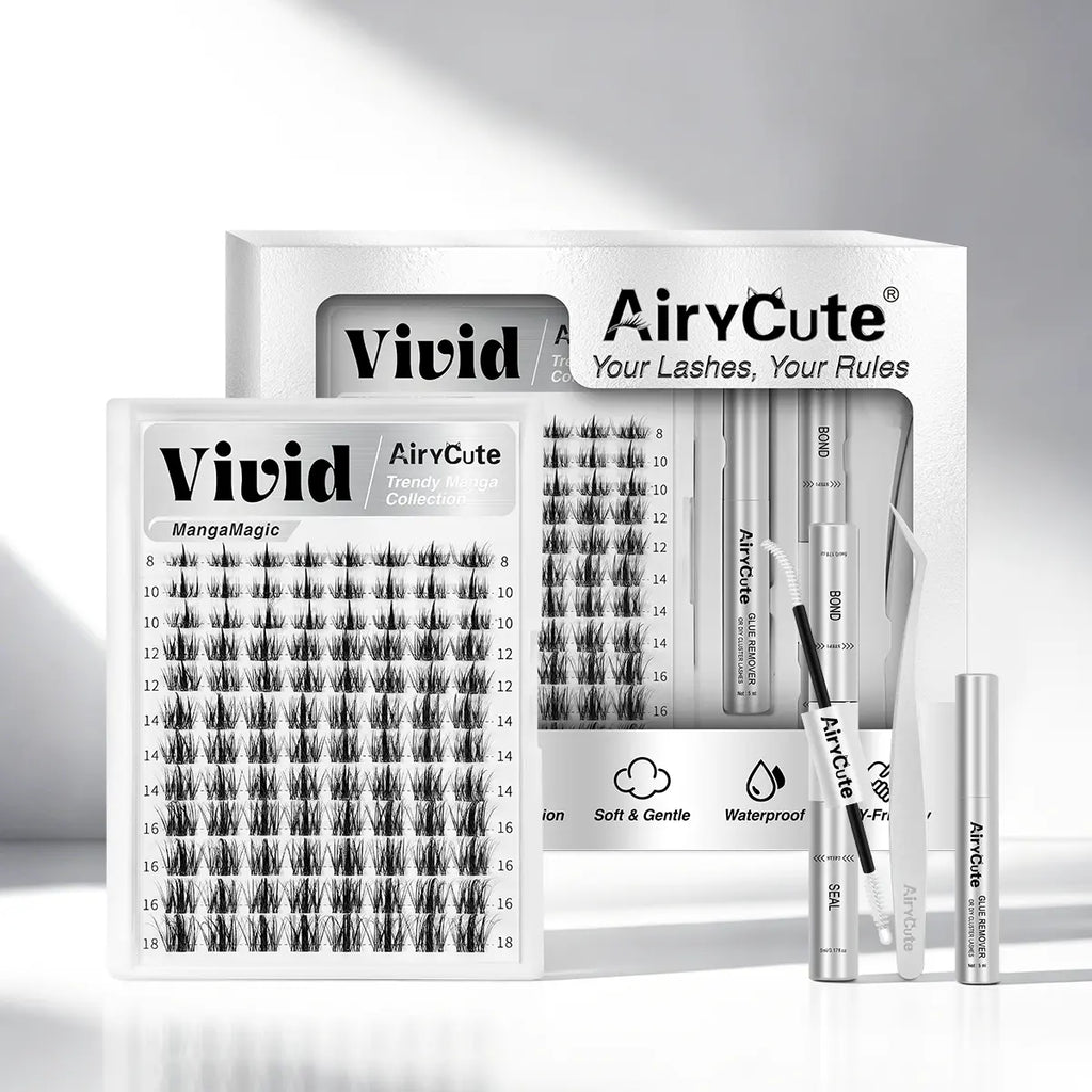 Airycute LIVE Exclusive Cluster Lashes – Viral DIY Lash Extensions with Best-Selling Styles Bubble, Elara, Brown Flaunt, Velure, Downy & Viva | Limited-Time Low Prices
