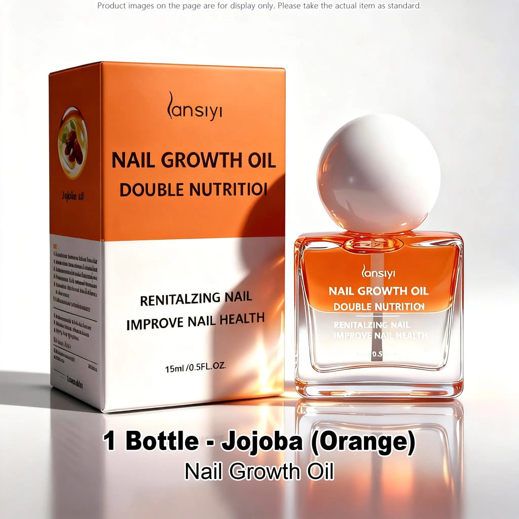 Rongshu Cosmetics Organic Nail Care Oil – Growth & Brightening Treatment for Damaged Nails