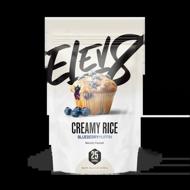 Elev8 Creamy Rice Hot Cereal – Smooth Cream of Rice Breakfast with 25 Servings