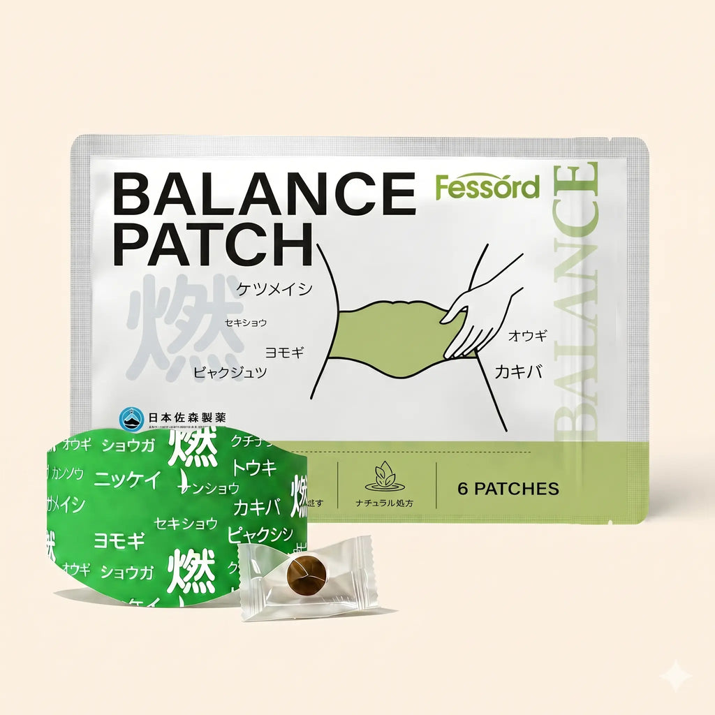 Herbal Detox Foot Patch Set – Japanese Balance Wellness Patches, 6PCS