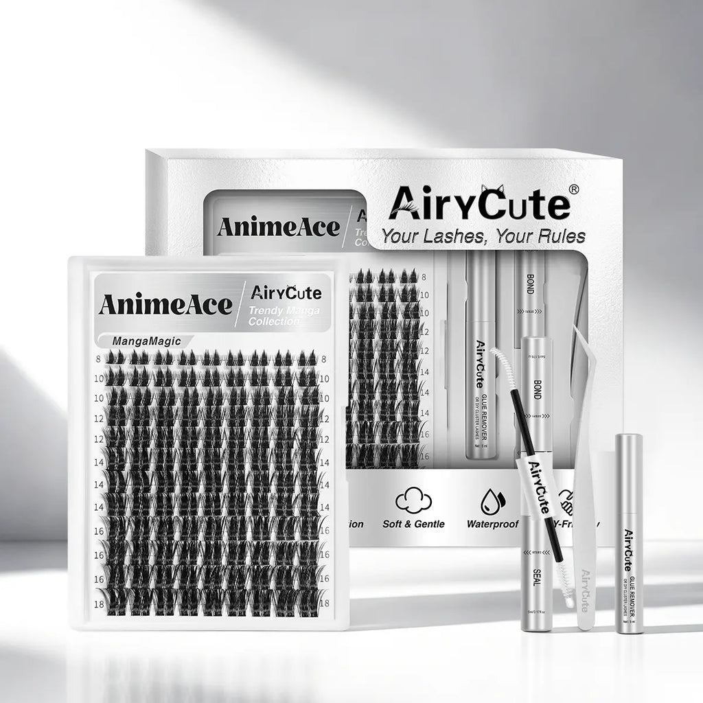 Airycute LIVE Exclusive Cluster Lashes – Viral DIY Lash Extensions with Best-Selling Styles Bubble, Elara, Brown Flaunt, Velure, Downy & Viva | Limited-Time Low Prices