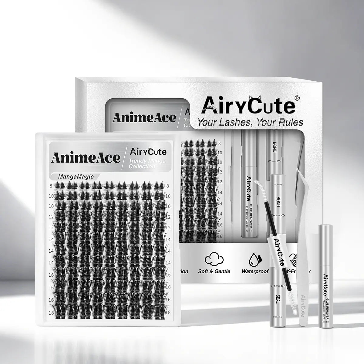 Airycute LIVE Exclusive Cluster Lashes – Viral DIY Lash Extensions with Best-Selling Styles Bubble, Elara, Brown Flaunt, Velure, Downy & Viva | Limited-Time Low Prices
