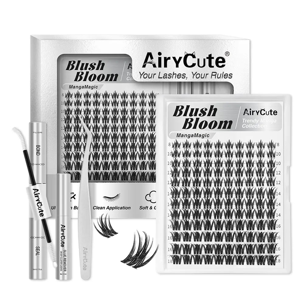 Airycute LIVE Exclusive Cluster Lashes – Viral DIY Lash Extensions with Best-Selling Styles Bubble, Elara, Brown Flaunt, Velure, Downy & Viva | Limited-Time Low Prices