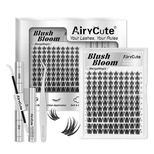 Airycute LIVE Exclusive Cluster Lashes – Viral DIY Lash Extensions with Best-Selling Styles Bubble, Elara, Brown Flaunt, Velure, Downy & Viva | Limited-Time Low Prices