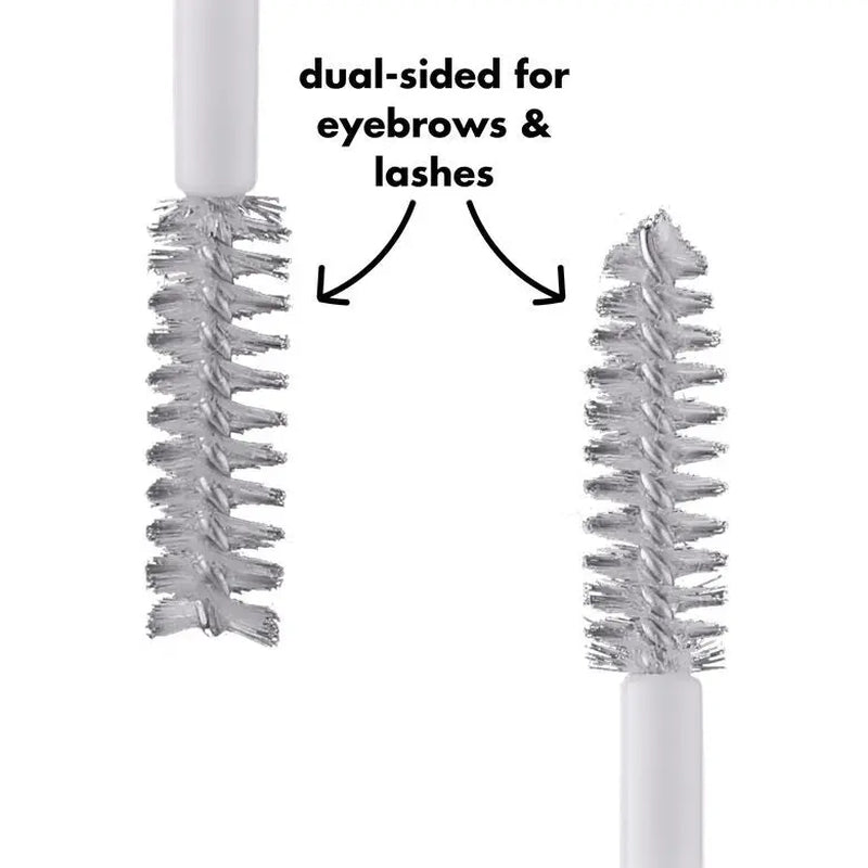 E.L.F. Clear Brow & Lash Mascara - Dual-Ended Clear Gel, Grooms & Holds Brows + Lashes, Long-Lasting Glossy Finish