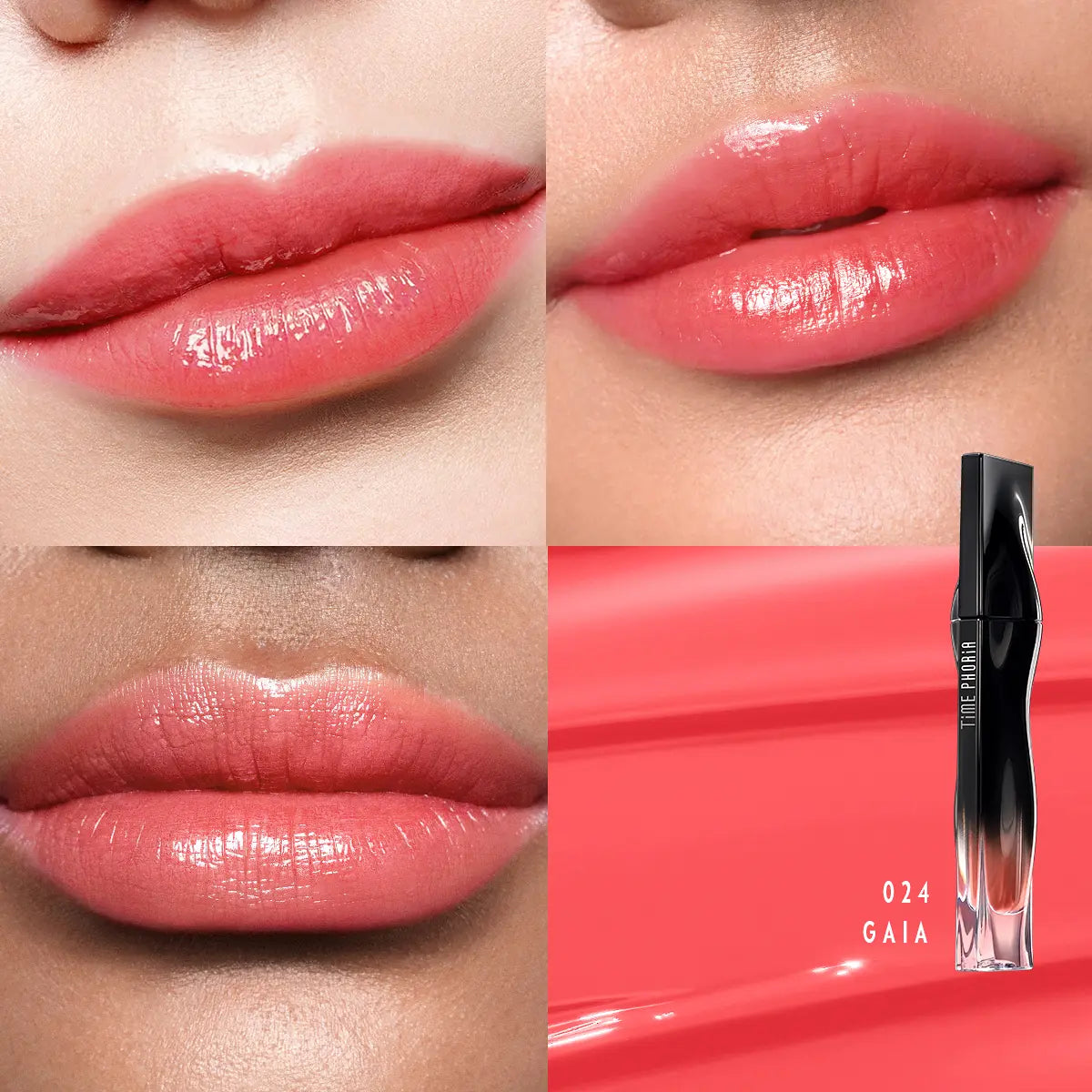 TIMEPHORIA Stellar Dust Lip Stain 5ML – High Coverage Glossy Lip Tint with Glassy Finish & 30% Moisture Essence | Long-Lasting Hydrating Lip Stain for Smooth, Flawless Makeup Look