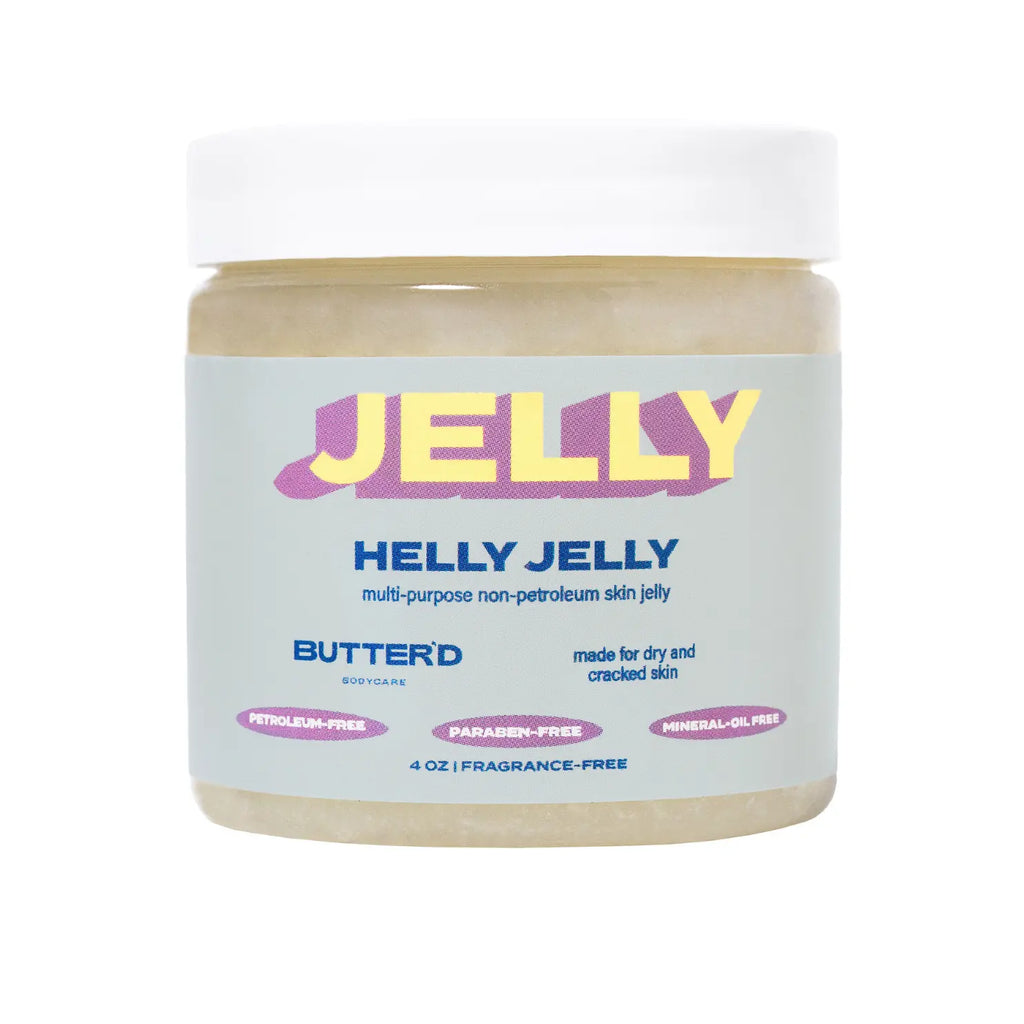 Helly Jelly Multi-Purpose Skin Jelly - Frangrance-Free, No Petroleum, Paraben-Free, Made with Aloe Vera, Moisturizer