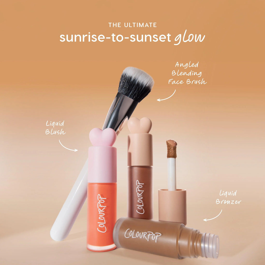 ColourPop Build Your Own Bronzer & Blush Duo – Customizable Face Makeup Set with Free Blending Brush for a Natural Sun-Kissed Glow