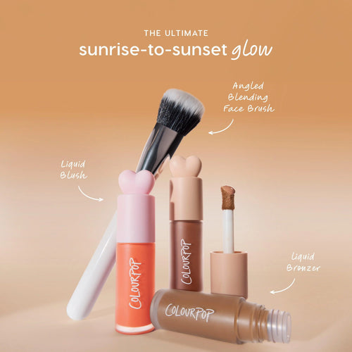 ColourPop Build Your Own Bronzer & Blush Duo – Customizable Face Makeup Set with Free Blending Brush for a Natural Sun-Kissed Glow