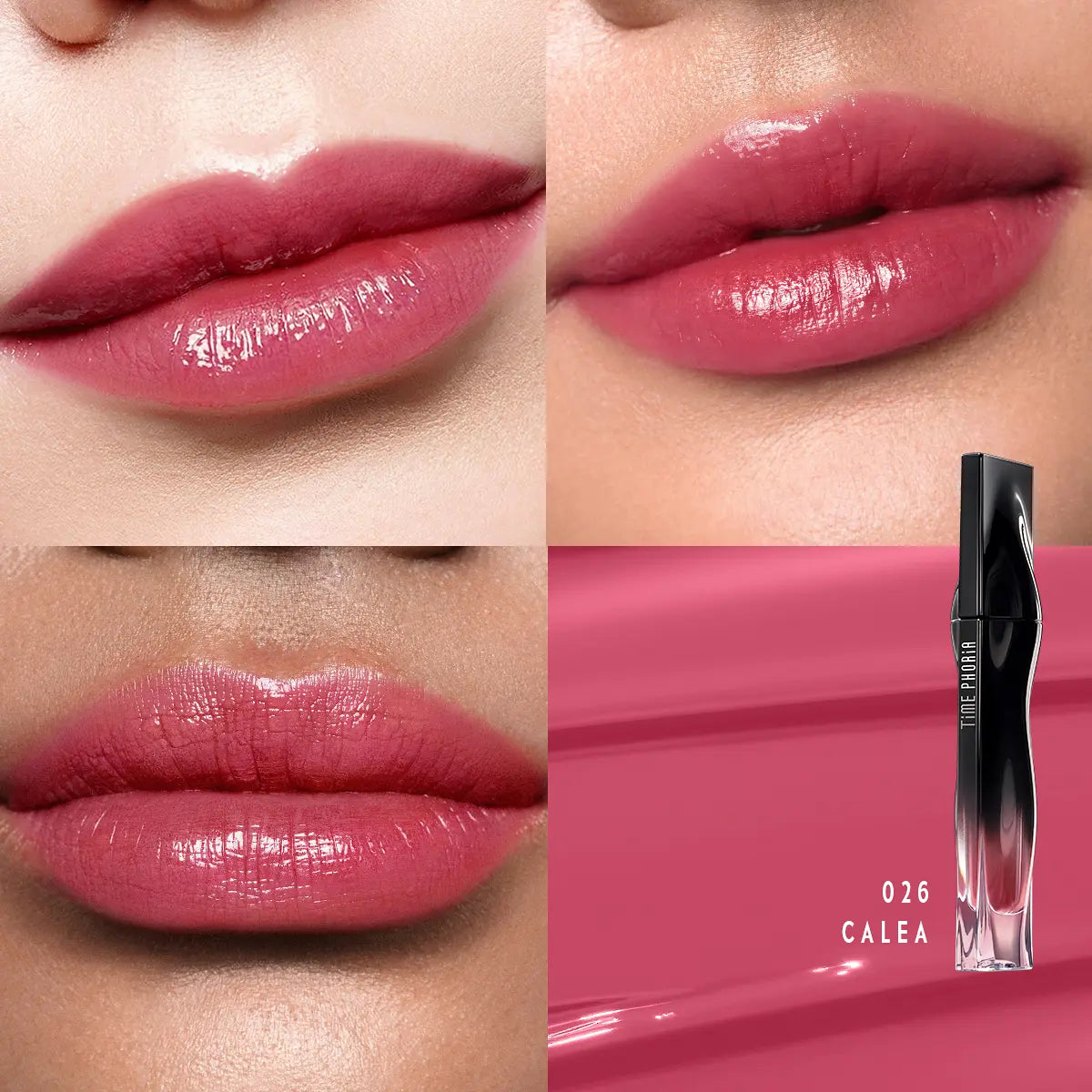 TIMEPHORIA Stellar Dust Lip Stain 5ML – High Coverage Glossy Lip Tint with Glassy Finish & 30% Moisture Essence | Long-Lasting Hydrating Lip Stain for Smooth, Flawless Makeup Look