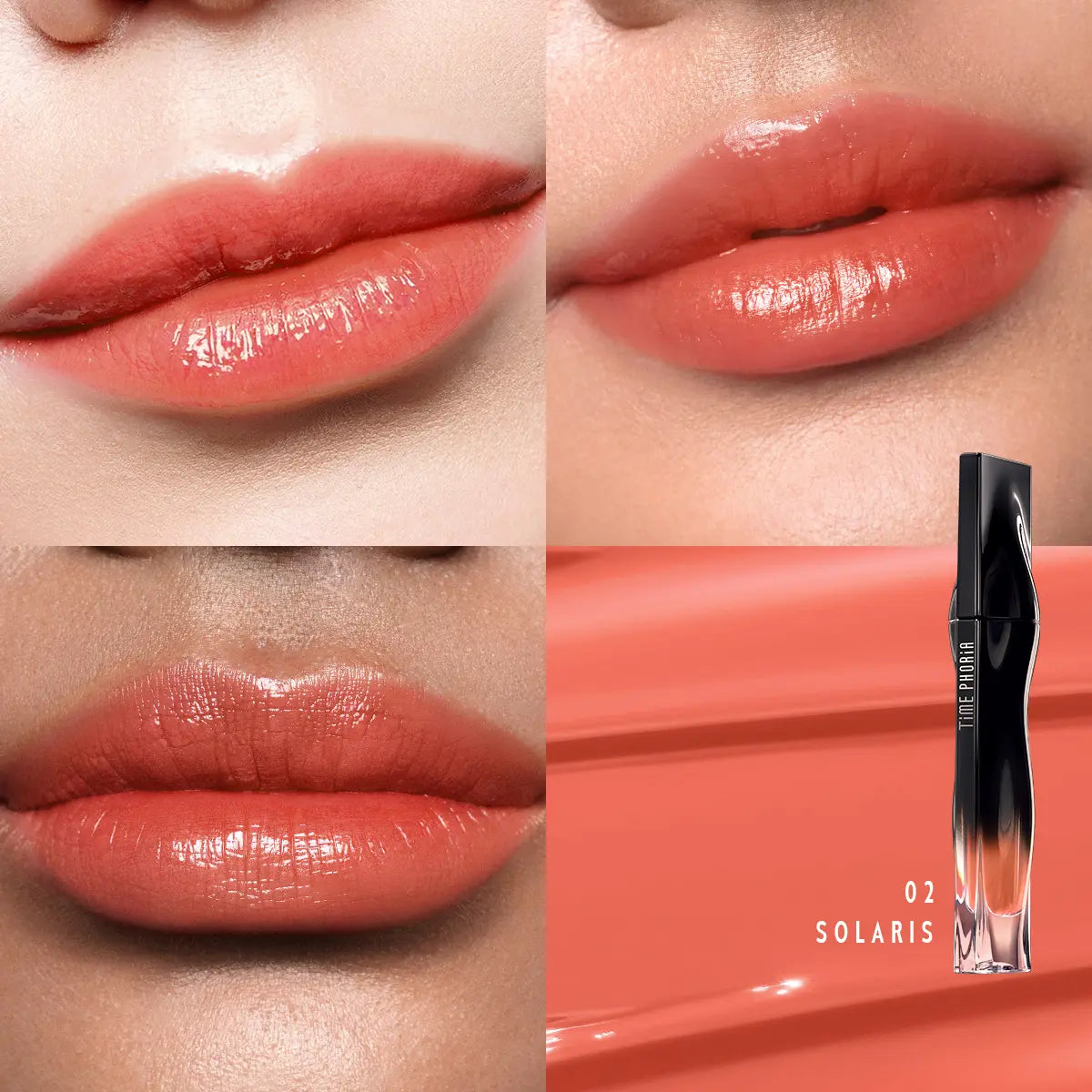 TIMEPHORIA Stellar Dust Lip Stain 5ML – High Coverage Glossy Lip Tint with Glassy Finish & 30% Moisture Essence | Long-Lasting Hydrating Lip Stain for Smooth, Flawless Makeup Look