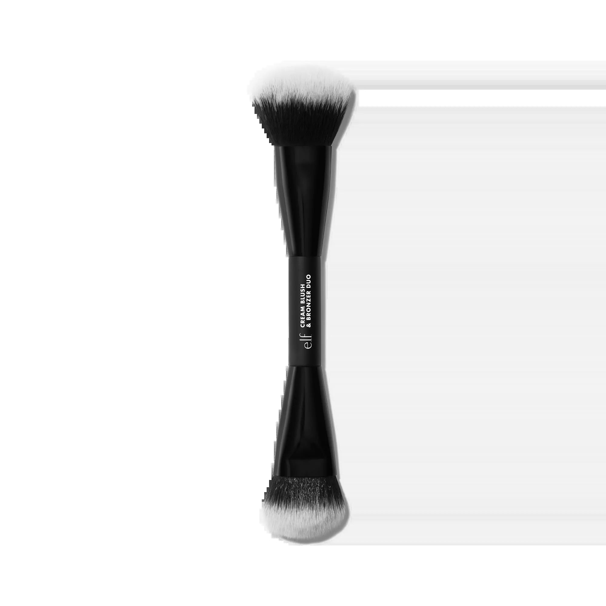 E.L.F Cream Blush & Bronzer Duo Face Makeup Brush – Soft Dense Blending Brush
