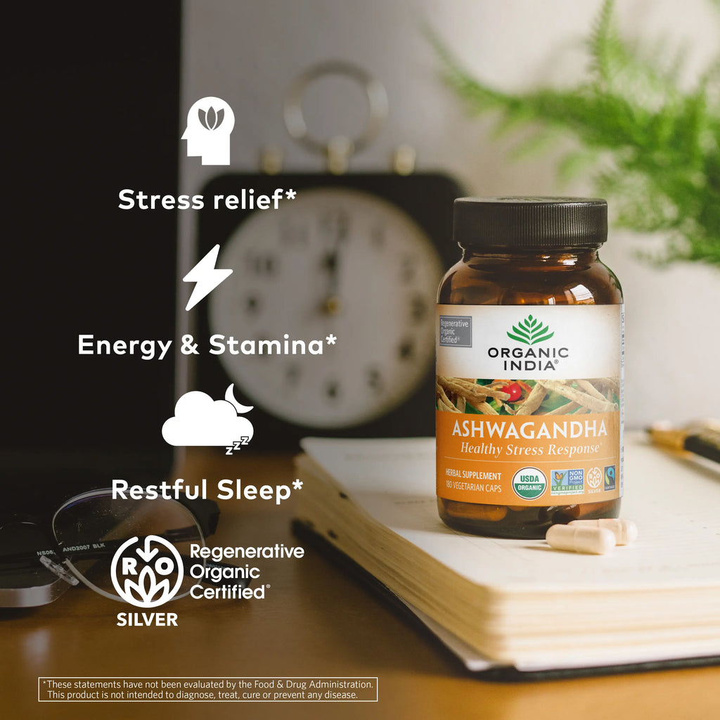 Herbal Ashwagandha Supplement – Healthy Stress Response & Daily Balance Formula
