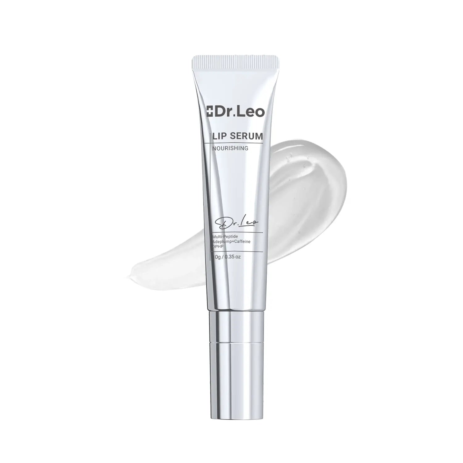 Dr. Leo Peptide Lip Serum – Firming & Plumping Lip Treatment for Dry Lips, Fine Lip Lines & Volume Loss, Hydrating Anti-Aging Lip Care for Smooth Fuller-Looking Lips