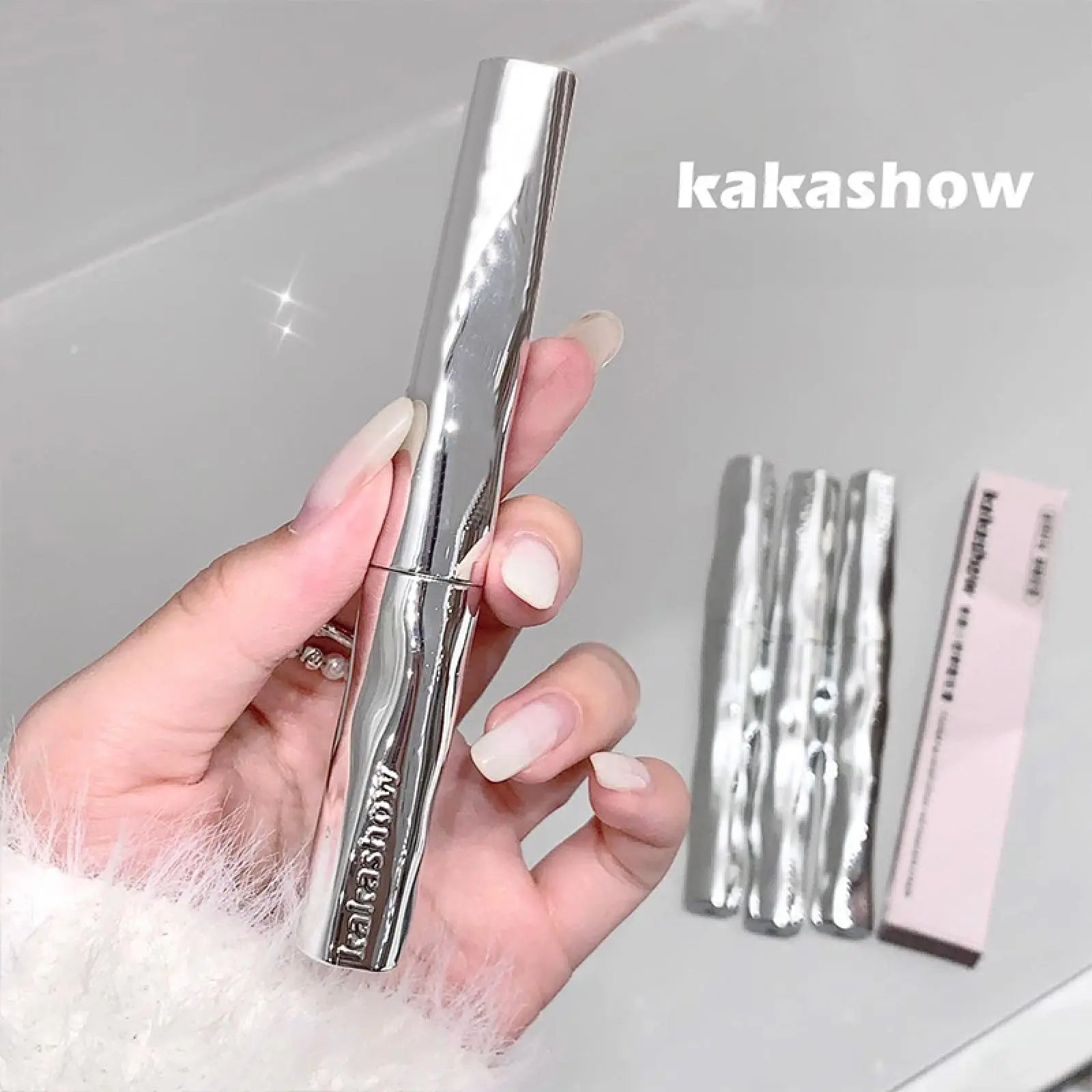 Waterproof Volumizing Mascara – Lengthening, Curling & Smudge-Proof Black Mascara for Thick Defined Lashes | Long-Lasting Quick-Dry Formula with Sunflower Lash Effect