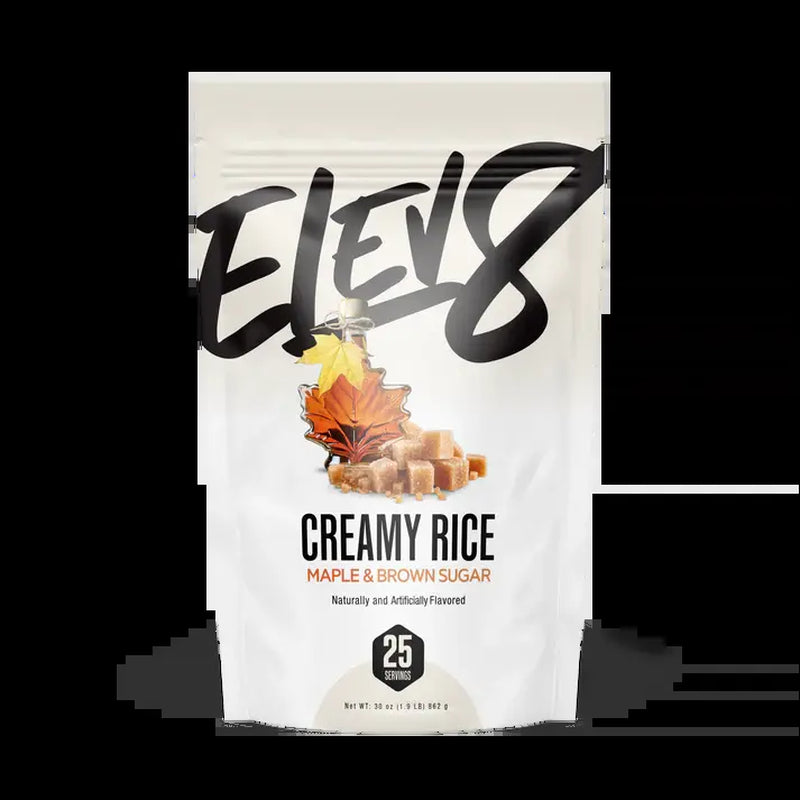 Elev8 Creamy Rice Hot Cereal – Smooth Cream of Rice Breakfast with 25 Servings