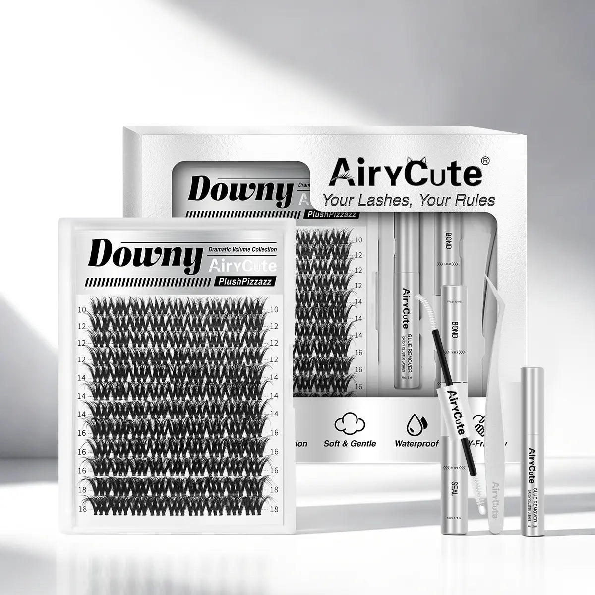 Airycute LIVE Exclusive Cluster Lashes – Viral DIY Lash Extensions with Best-Selling Styles Bubble, Elara, Brown Flaunt, Velure, Downy & Viva | Limited-Time Low Prices