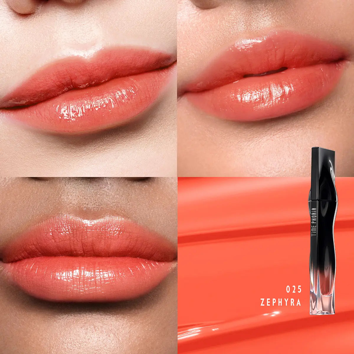 TIMEPHORIA Stellar Dust Lip Stain 5ML – High Coverage Glossy Lip Tint with Glassy Finish & 30% Moisture Essence | Long-Lasting Hydrating Lip Stain for Smooth, Flawless Makeup Look
