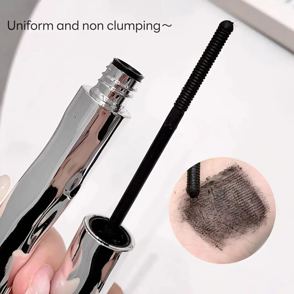 Waterproof Volumizing Mascara – Lengthening, Curling & Smudge-Proof Black Mascara for Thick Defined Lashes | Long-Lasting Quick-Dry Formula with Sunflower Lash Effect