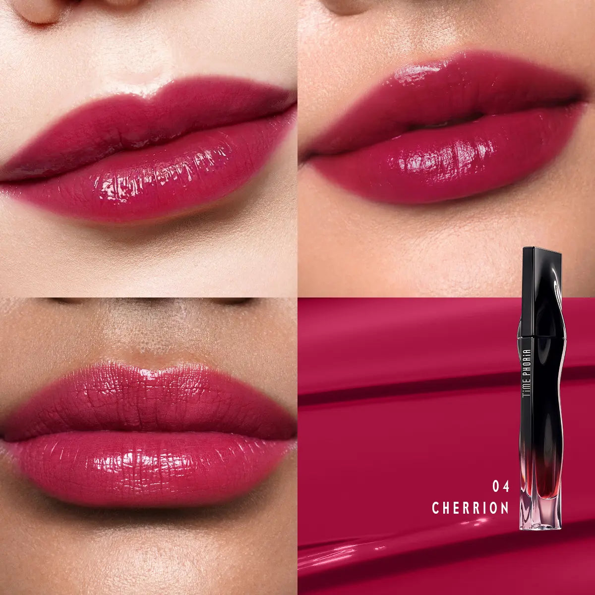 TIMEPHORIA Stellar Dust Lip Stain 5ML – High Coverage Glossy Lip Tint with Glassy Finish & 30% Moisture Essence | Long-Lasting Hydrating Lip Stain for Smooth, Flawless Makeup Look