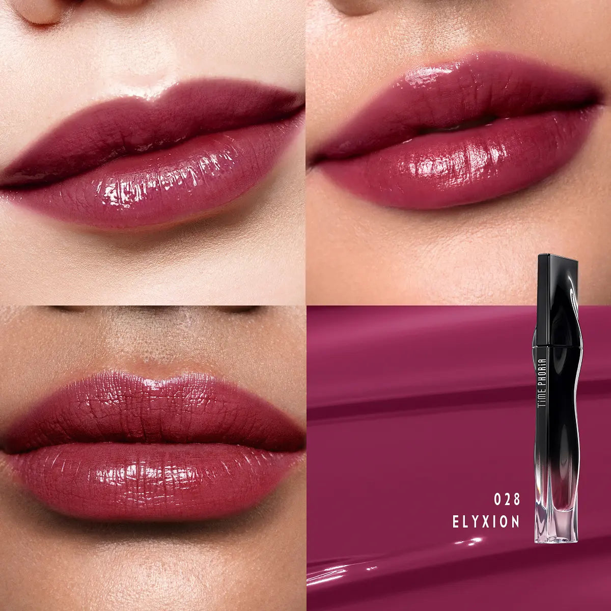 TIMEPHORIA Stellar Dust Lip Stain 5ML – High Coverage Glossy Lip Tint with Glassy Finish & 30% Moisture Essence | Long-Lasting Hydrating Lip Stain for Smooth, Flawless Makeup Look