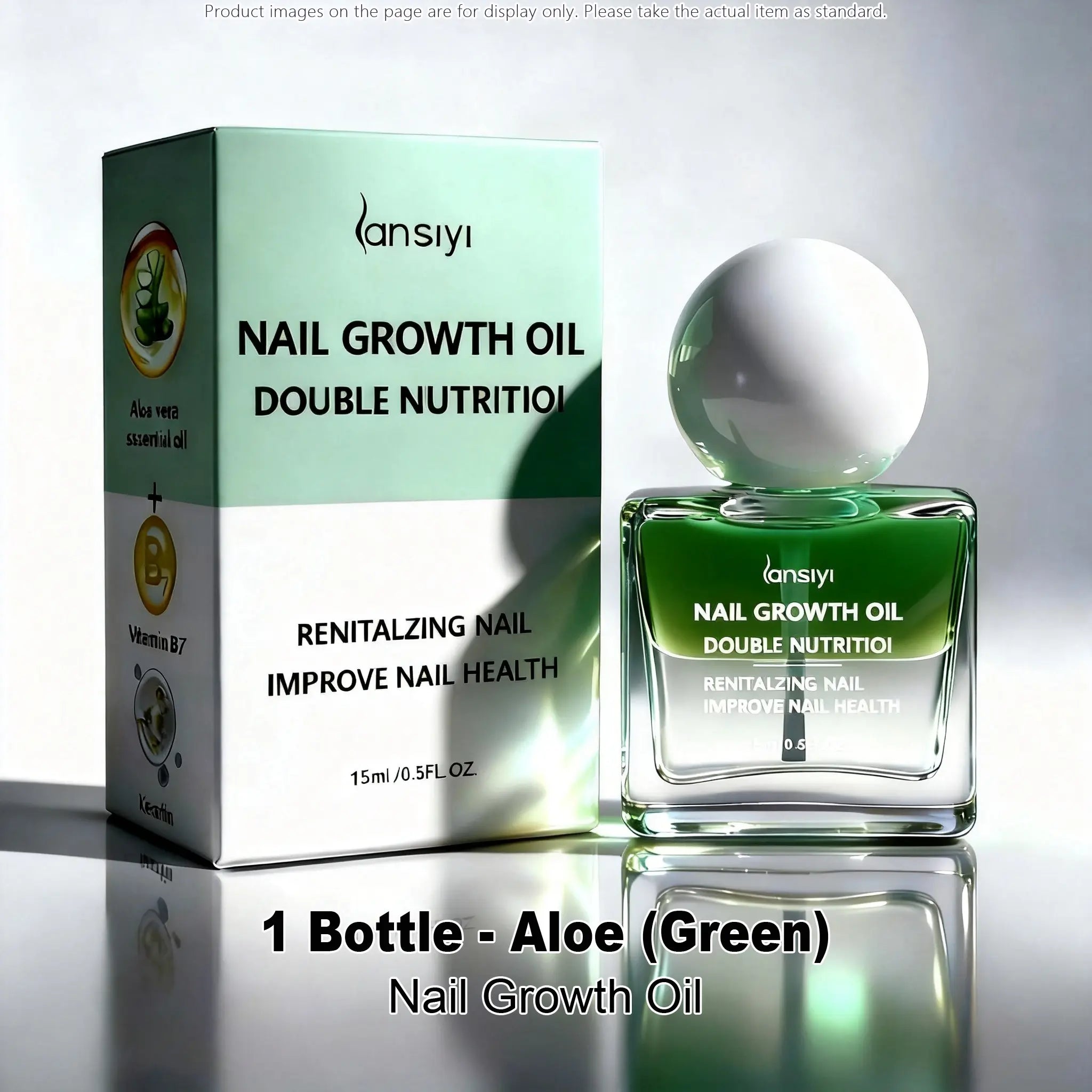 Rongshu Cosmetics Organic Nail Care Oil – Growth & Brightening Treatment for Damaged Nails