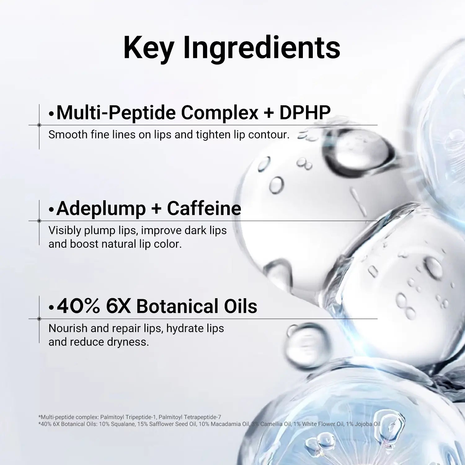 Dr. Leo Peptide Lip Serum – Firming & Plumping Lip Treatment for Dry Lips, Fine Lip Lines & Volume Loss, Hydrating Anti-Aging Lip Care for Smooth Fuller-Looking Lips