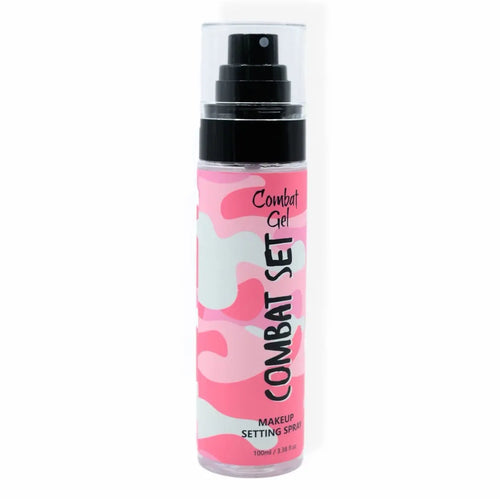 Combat Makeup Setting Spray – Long-Lasting Waterproof Face Mist for Smudge-Proof, Sweat-Resistant All-Day Makeup Hold