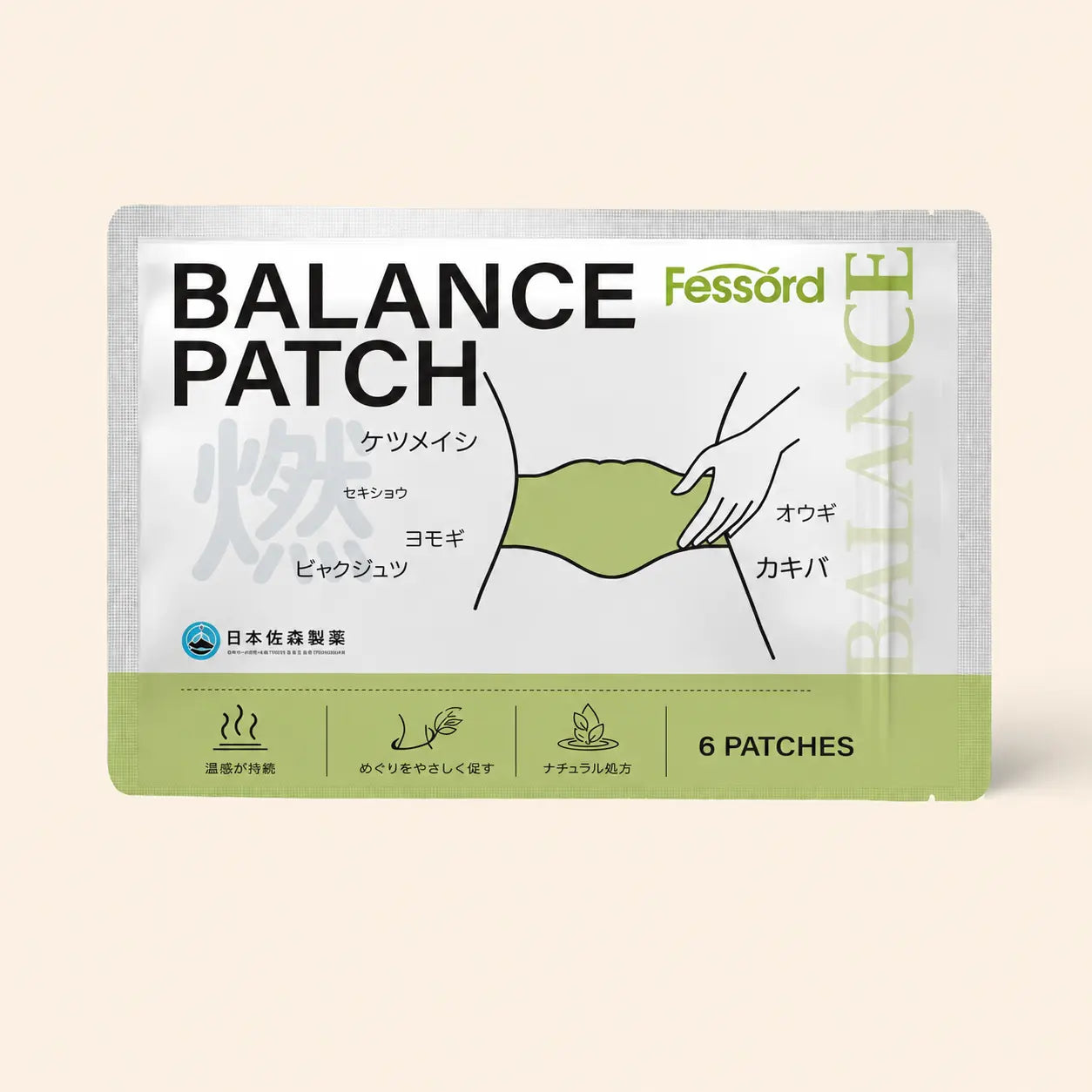 Herbal Detox Foot Patch Set – Japanese Balance Wellness Patches, 6PCS